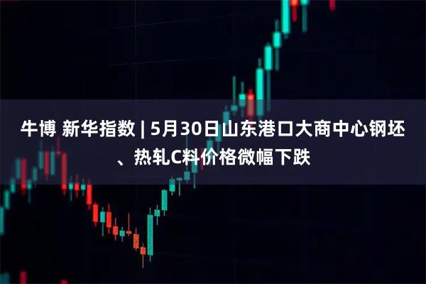 牛博 新华指数 | 5月30日山东港口大商中心钢坯、热轧C料价格微幅下跌