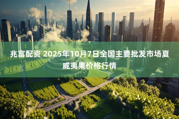 兆富配资 2025年10月7日全国主要批发市场夏威夷果价格行情